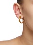 Figure View - Click To Enlarge - MISHO - Pearl Embellished 22k Gold-plated Bronze Earrings
