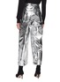 BALMAIN - Belted Paperbag Waist Rolled Up Pants