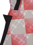 Detail View - Click To Enlarge - MARCHEN - Checkered floral print A-line mini skirt