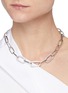 Figure View - Click To Enlarge - CZ BY KENNETH JAY LANE - Cubic Zirconia Link Chain Necklace