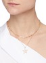 Figure View - Click To Enlarge - CZ BY KENNETH JAY LANE - Cubic Zirconia Stay Motif Double Layer Necklace