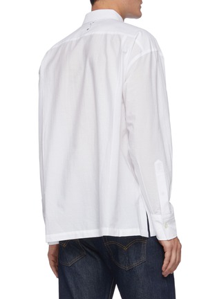 Back View - Click To Enlarge - KARMUEL YOUNG - 'Cuboid' tailored cotton shirt