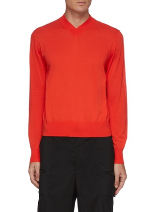 Main View - Click To Enlarge - KARMUEL YOUNG - V neck sweater