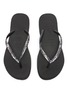 HAVAIANAS - 'Shine' Sequin Embellished Thong Flatform Sandals