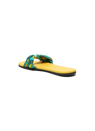  - HAVAIANAS - 'You St. Tropez' Banana Print Twist Bow Flatform Sandals
