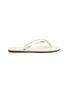 Main View - Click To Enlarge - HAVAIANAS - 'You Shine' Foil Effect Thong Flatform Sandals