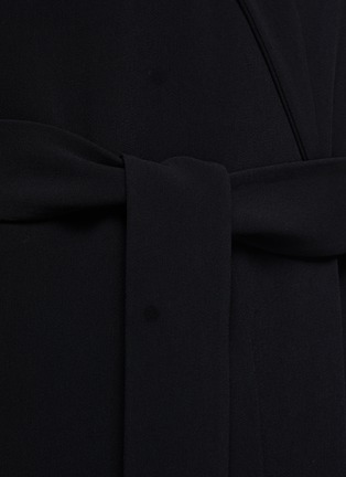  - THE ROW - Belted Wrap Front Long Coat