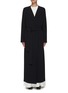 Main View - Click To Enlarge - THE ROW - Belted Wrap Front Long Coat