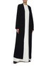 Figure View - Click To Enlarge - THE ROW - Belted Wrap Front Long Coat