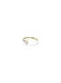 Main View - Click To Enlarge - MELISSA KAYE - 'Lola' Diamond 18k Gold Enamel Accent Pinky Ring