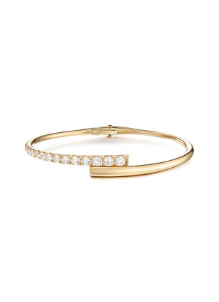Main View - Click To Enlarge - MELISSA KAYE - 'Lola' Diamond 18k Gold Bracelet