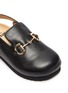 WINK - 'Custard' Horsebit Detail Slingback Kids Leather Sandals