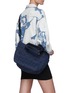 Front View - Click To Enlarge - VEECOLLECTIVE - Vee Tote' Recycled Nylon Small Tote
