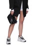 Front View - Click To Enlarge - VEECOLLECTIVE - The Porter' Recycled Nylon Clutch