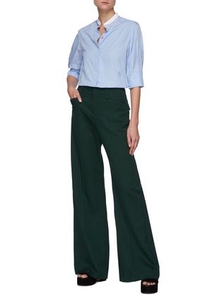Figure View - Click To Enlarge - CHLOÉ - Flared suiting pants