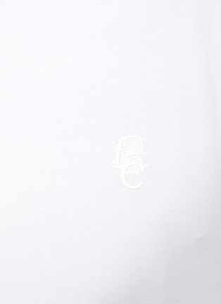  - CHLOÉ - Lace trim sleeve cotton blouse