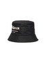 Main View - Click To Enlarge - ALEXANDER MCQUEEN - Graffiti Logo Embroidered Bucket Hat