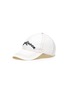 Main View - Click To Enlarge - ALEXANDER MCQUEEN - Rainbow Topstitch Logo Embroidered Cap