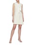 Figure View - Click To Enlarge - THEORY - Pintuck pleated sleeveless dress