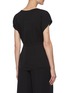 Back View - Click To Enlarge - THEORY - V neck wrap blouse