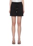 Main View - Click To Enlarge - THEORY - Contrast Seam Patch Pocket Drawstring Waist Shorts