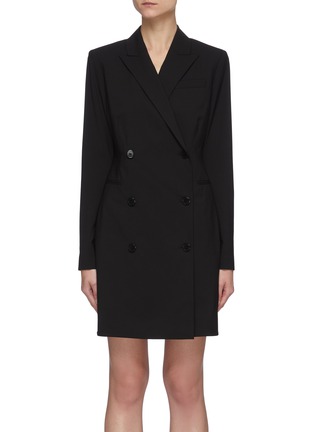 Main View - Click To Enlarge - THEORY - Double breast blazer dress