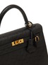 Detail View - Click To Enlarge - MAIA - VINTAGE KELLY 25 OSTRICH LEATHER BAG