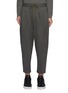 Main View - Click To Enlarge - ATTACHMENT - Compressed Ponte Jersey Two Pleats Tapered Fit Easy Pants