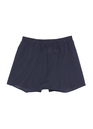 Figure View - Click To Enlarge - DEREK ROSE - Classic Woven Dotted Boxer Shorts