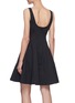 Back View - Click To Enlarge - STAUD - 'Mini Wells' square neck mini dress