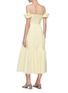 Back View - Click To Enlarge - STAUD - 'Elio' off-shoulder tiered maxi dress