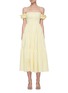 Main View - Click To Enlarge - STAUD - 'Elio' off-shoulder tiered maxi dress