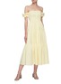 Figure View - Click To Enlarge - STAUD - 'Elio' off-shoulder tiered maxi dress