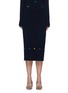 Main View - Click To Enlarge - STAUD - 'Hunter' cable knit midi skirt