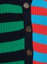  - STAUD - Essex' Colourblock Stripe Cotton Blend Cardigan