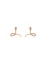 Main View - Click To Enlarge - DJULA - 'Magic Touch' diamond 18k rose gold earrings