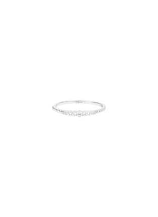 Main View - Click To Enlarge - DJULA - 'Mix and Match' diamond 18k white gold ring