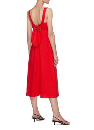 womens sleeveless midi dress