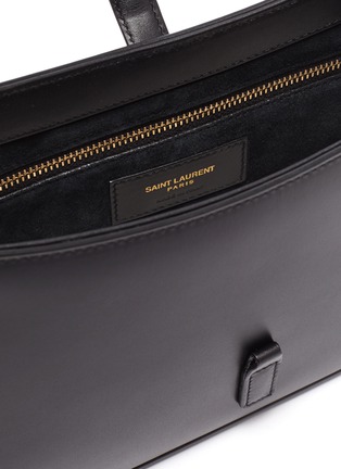 Detail View - Click To Enlarge - SAINT LAURENT - Leather hobo bag
