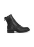 Main View - Click To Enlarge - GUIDI - Back Zip Kids Leather Ankle Boots