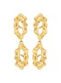 Main View - Click To Enlarge - CENTAURI LUCY - ‘BAROQUE’ SISSI 18K GOLD DROP EARRINGS