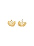 Main View - Click To Enlarge - CENTAURI LUCY - 'Ginkgo Symphony' 18k gold earrings