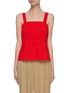 Main View - Click To Enlarge - THEORY - 'Kayleigh' Square Neck Button Front Cami Top