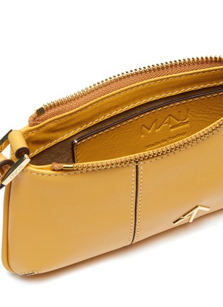 Detail View - Click To Enlarge - MANU ATELIER - 'Mini Pita' Chain Strap Leather Shoulder Bag