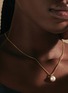 Detail View - Click To Enlarge - JOHN HARDY - Classic Chain' Diamond Freshwater Pearl Pendant 18K Yellow Gold Rolo Chain Necklace