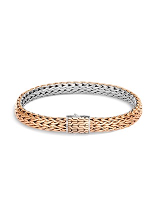 Main View - Click To Enlarge - JOHN HARDY - Classic Chain' Reversible Sterling Silver Bronze Flat Chain Bracelet