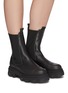 Figure View - Click To Enlarge - GANNI - Chelsea Leather Boots