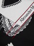 Detail View - Click To Enlarge - ALEXANDER MCQUEEN - Mystic selvedge logo wool scarf