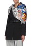 Figure View - Click To Enlarge - ALEXANDER MCQUEEN - Fun fonts twill foulard scarf