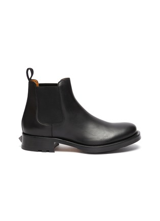 Main View - Click To Enlarge - VALENTINO GARAVANI - Valentino Garavani Stud Detail Leather Chelsea Boots